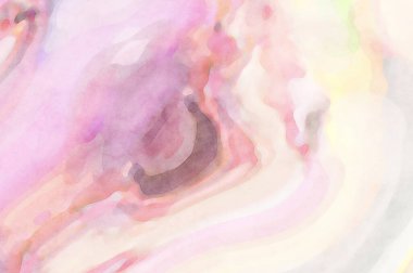 2D çizim. Sanatsal arkaplan resmi. Tablo üzerinde soyut resim. Çağdaş sanat. El yapımı resim. Renkli doku. Modern sanat eserleri. Yüzeyde suluboya fırça darbeleriyle boyama.