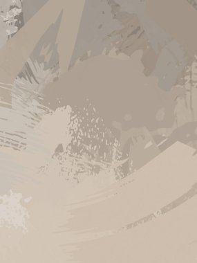 Fırça darbesi ile boyanmış. Sanatsal canlılık ve renkli duvar kâğıdı. Kaotik resim. Taranmış Boyalı Soyut Arkaplan. 