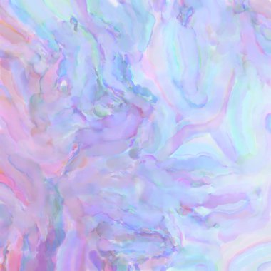 Pastel renklerde suluboya resim. Poster, duvar sanatı, afiş, kart, kitap kapağı ya da ambalaj için rahatlatıcı kompozisyonun yumuşak renkli çizimi. Modern fırça darbeleri resim.