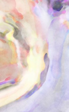 Çılgın suluboya şablonu. Yaratıcı soyutlama. Modern sanat eserleri. 2D çizim. Dijital doku duvar kağıdı. Sanatsal sulu arkaplan malzemesi.