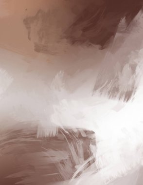 Renkli fırça darbelerinin 2D çizimi. Dekoratif desenli resim. canlı boya desenli arkaplan.