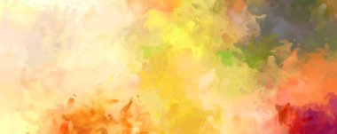 Sanatsal soyut arkaplan. Doku boyalı duvar kağıdı. Boya darbeleriyle yaratıcı bir illüstrasyon. Fırça desenli resim.