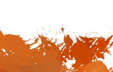 Taranmış Boyalı Soyut Arkaplan. Vahşi kaotik fırça darbeleri. Boya darbeleri. 2D İllüstrasyon. Fırça darbeli resim. 