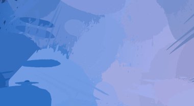 Fırça darbesi ile boyanmış. Sanatsal canlılık ve renkli duvar kâğıdı. Kaotik resim. Taranmış Boyalı Soyut Arkaplan. 