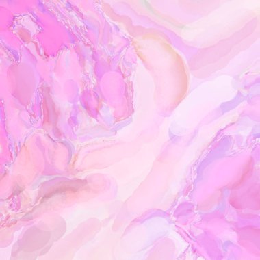 El yapımı sürreal soyut desenli suluboya. Modern sanatsal resim. 2D çizim. Arkaplan boyası karışımı. Yaratıcı duvar sanatı. Çağdaş sanat.