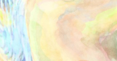 2D çizim. Sanatsal arkaplan resmi. Tablo üzerinde soyut resim. Çağdaş sanat. El yapımı resim. Renkli doku. Modern sanat eserleri. Yüzeyde suluboya fırça darbeleriyle boyama.