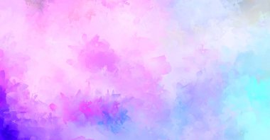 Sanatsal canlılık ve renkli duvar kağıdı. Taranmış Soyut Arkaplan. Fırça darbeli resim. 