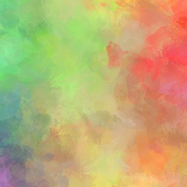 Duvar sanatı Eşsiz ve yaratıcı illüstrasyon. Fırça darbesi ile boyanmış. Renkli fırça darbelerinin soyut arkaplanı. Fırçalanmış canlı duvar kâğıdı. Boyalı sanatsal yaratım.