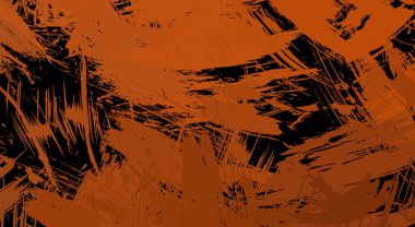 Sanatsal soyut arkaplan. Doku boyalı duvar kağıdı. Boya darbeleriyle yaratıcı bir illüstrasyon. Fırça desenli resim.