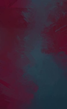 Renkli fırça darbelerinin 2D çizimi. Dekoratif desenli resim. canlı boya desenli arkaplan.