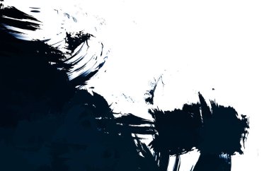 Duvar sanatı Eşsiz ve yaratıcı illüstrasyon. Fırça darbesi ile boyanmış. Renkli fırça darbelerinin soyut arkaplanı. Fırçalanmış canlı duvar kâğıdı. Boyalı sanatsal yaratım.