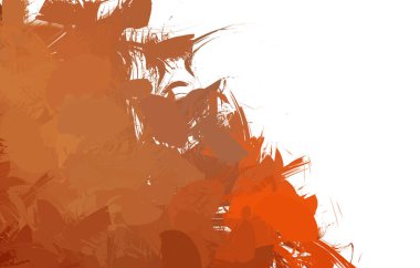 Duvar sanatı Eşsiz ve yaratıcı illüstrasyon. Fırça darbesi ile boyanmış. Renkli fırça darbelerinin soyut arkaplanı. Fırçalanmış canlı duvar kâğıdı. Boyalı sanatsal yaratım.