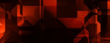 Soyut geometrik duvar kağıdı. Geometrik renkli şekiller. Çokgen arka plan. Bir teknolojinin dijital illüstrasyonuName.