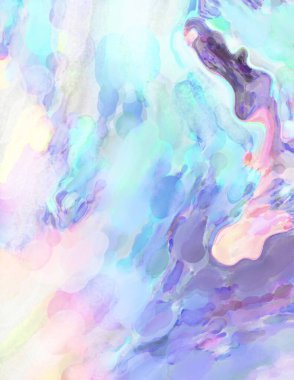 Modern sanat eserleri. Artistik suluboya fon malzemesi. Eşsiz suluboya rastgele desen. Yaratıcı soyutlama. Dijital doku duvar kağıdı. 2d illüstrasyon. 