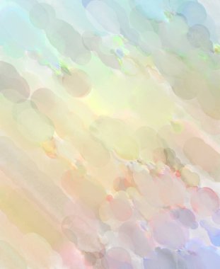 Pastel renklerde suluboya resim. Poster, duvar sanatı, afiş, kart, kitap kapağı ya da ambalaj için rahatlatıcı kompozisyonun yumuşak renkli çizimi. Modern fırça darbeleri resim.