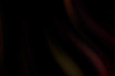 Siyah arka planda renkli düz çizgiler. Sıvı ve sıvı renkli dalgalar karanlıkta akıyor. Duvar kağıdı, afiş, arkaplan, kart, kitap, kapak, poster, afiş, broşür