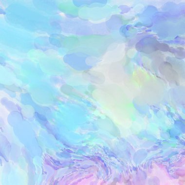 Çağdaş sanat. El işçiliğinin renkli dokusu. Modern resim. Yüzeyde suluboya vuruşlar. Sanatsal arkaplan resmi. Tablo üzerinde soyut resim. Fırça darbeleri. 