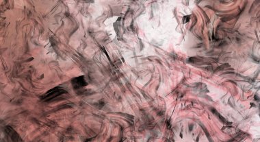 Modern sanat. Taranmış Boyalı Soyut Arkaplan. Fırça darbesi ile boyanmış. Boya darbeleri. 2B Görüntü