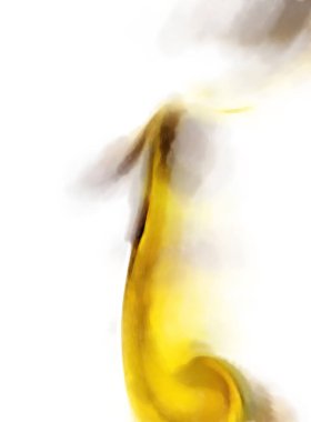 Modern sanat. Renkli çağdaş sanat eserleri. Renkli boya darbeleri. Soyut arkaplanda fırça darbeleri. fırça boyası.