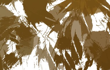 Sanatsal soyut arkaplan. Doku boyalı duvar kağıdı. Boya darbeleriyle yaratıcı bir illüstrasyon. Fırça desenli resim.