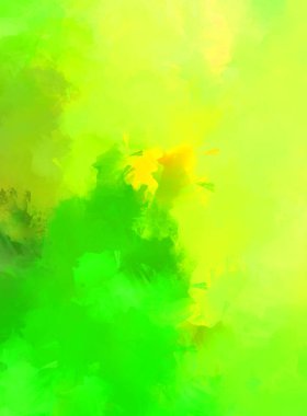 Renkli fırça darbelerinin 2D çizimi. Dekoratif desenli resim. canlı boya desenli arkaplan.