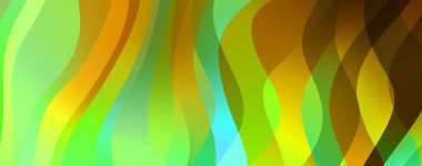 Soyut arkaplan. Renkli dalgalı tasarım duvar kağıdı. yaratıcı grafik 2D çizim. Dinamik şekilli modaya uygun sıvı örtüsü.