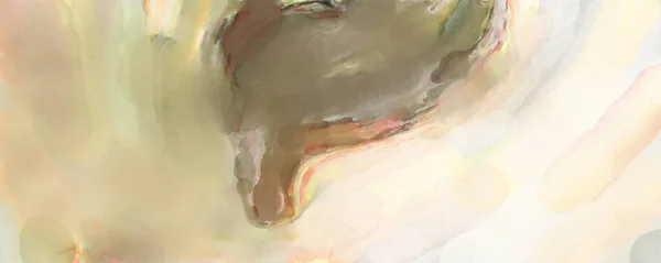 Modern Ecsetvonások Festmény Akvarell Absztrakt Festmény Pasztell Színekkel Puha Színes — Stock Fotó