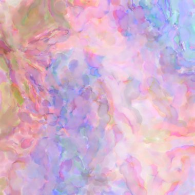 Çağdaş sanat. El işçiliğinin renkli dokusu. Modern resim. Yüzeyde suluboya vuruşlar. Sanatsal arkaplan resmi. Tablo üzerinde soyut resim. Fırça darbeleri.