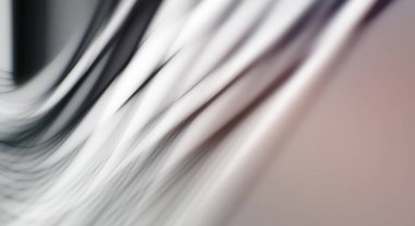 Soyut, enerjik bir arkaplan. Renkli, dalgalı duvar kâğıdı. Grafik çizimi. Üst üste gelen yumuşak dalgalı çizgiler.