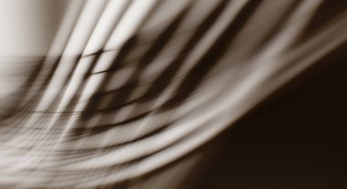 Soyut, enerjik bir arkaplan. Renkli, dalgalı duvar kâğıdı. Grafik çizimi. Üst üste gelen yumuşak dalgalı çizgiler.