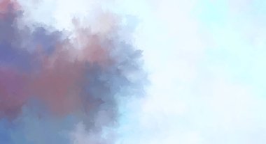 Yaratıcı soyut resim. Artistik fırça darbeleriyle donatılmış. Renkli ve canlı bir illüstrasyon. boyalı sanat.