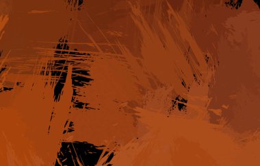 Sanatsal soyut arkaplan. Doku boyalı duvar kağıdı. Boya darbeleriyle yaratıcı bir illüstrasyon. Fırça desenli resim.