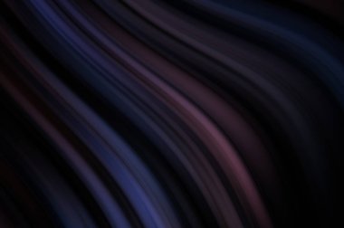 Siyah arka planda renkli düz çizgiler. Sıvı ve sıvı renkli dalgalar karanlıkta akıyor. Duvar kağıdı, afiş, arkaplan, kart, kitap, kapak, poster, afiş, broşür