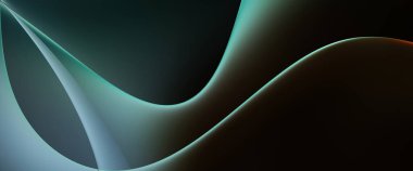 Soyut arkaplan. Değişken renk değişim dalgaları, dinamik hareketlerle. Işık dalgalarının neon renkli soyut tasarımı. Duvar kağıdı, afiş, arkaplan, kart, kitap illüstrasyonu, web sitesi.