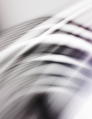 Soyut, enerjik bir arkaplan. Renkli, dalgalı duvar kâğıdı. Grafik çizimi. Üst üste gelen yumuşak dalgalı çizgiler.