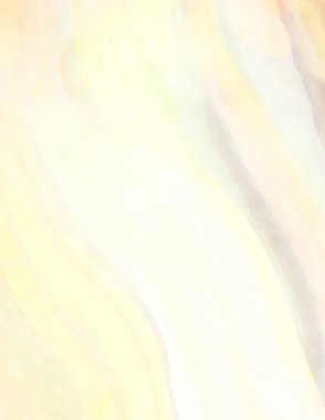 Pastel renklerde suluboya resim. Poster, duvar sanatı, afiş, kart, kitap kapağı ya da ambalaj için rahatlatıcı kompozisyonun yumuşak renkli çizimi. Modern fırça darbeleri resim.