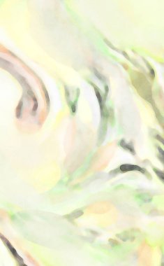 El yapımı sürreal soyut desenli suluboya. Modern sanatsal resim. 2D çizim. Arkaplan boyası karışımı. Yaratıcı duvar sanatı. Çağdaş sanat