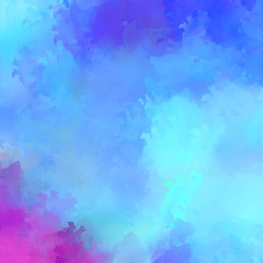 Boya darbeleri. 2D İllüstrasyon. Taranmış Boyalı Soyut Arkaplan. Fırça darbesi ile boyanmış. Modern sanat.