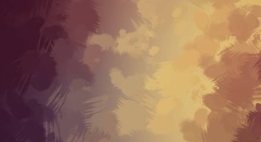 Vahşi fırça darbeleri. Taranmış Boyalı Soyut Arkaplan. Fırça darbesi ile boyanmış. Boya darbeleri. 2B Görüntü.