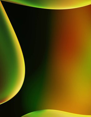 Soyut arkaplan. Değişken renk değişim dalgaları, dinamik hareketlerle. Işık dalgalarının neon renkli soyut tasarımı. Duvar kağıdı, afiş, arkaplan, kart, kitap illüstrasyonu, web sitesi.