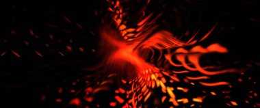 Işık parçacık izleri. Parlayan parçacıkları ve çizgileri olan ışık patlaması yıldızı. Güzel hareketli soyut ışın arkaplanı.