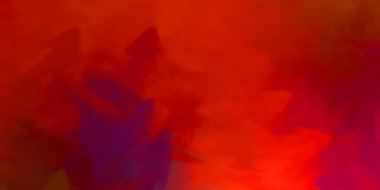 Canlı boya desenli arka plan. Renkli fırça darbelerinin 2B çizimi. Dekoratif doku resmi. Boyalı arkaplan.