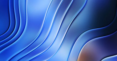 Soyut desen parlak renk arkaplanı. Canlı, dalgalı, dalgalı doku duvarı. Yaratıcı ve güzel duvar kâğıdı.