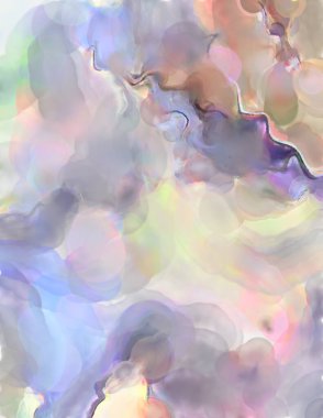 Modern sanat eserleri. Artistik suluboya fon malzemesi. Eşsiz suluboya rastgele desen. Yaratıcı soyutlama. Dijital doku duvar kağıdı. 2d illüstrasyon. 