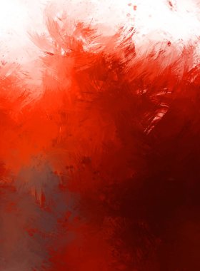 Yaratıcı soyut resim. Artistik fırça darbeleriyle donatılmış. Renkli ve canlı bir illüstrasyon. boyalı sanat