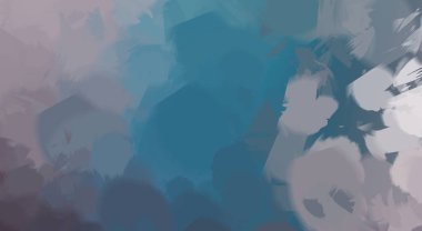 Vahşi fırça darbeleri. Taranmış Boyalı Soyut Arkaplan. Fırça darbesi ile boyanmış. Boya darbeleri. 2B Görüntü.