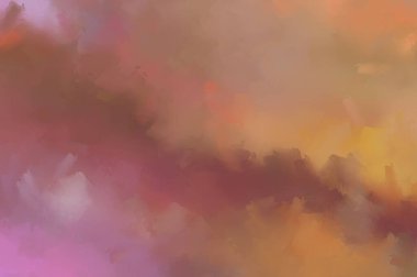 Taranmış Boyalı Soyut Arkaplan. Fırça darbesi ile boyanmış. Sanatsal canlılık ve renkli duvar kağıdı.