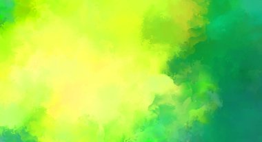 Renkli fırça darbelerinin 2D çizimi. Dekoratif desenli resim. canlı boya desenli arkaplan.