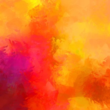 Duvar sanatı Eşsiz ve yaratıcı illüstrasyon. Fırça darbesi ile boyanmış. Renkli fırça darbelerinin soyut arkaplanı. Fırçalanmış canlı duvar kâğıdı. Boyalı sanatsal yaratım.