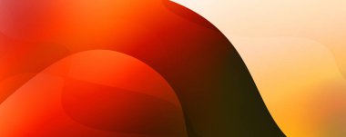 Soyut arkaplan. Renkli dalgalı tasarım duvar kağıdı. yaratıcı grafik 2D çizim. Dinamik şekilli modaya uygun sıvı örtüsü.